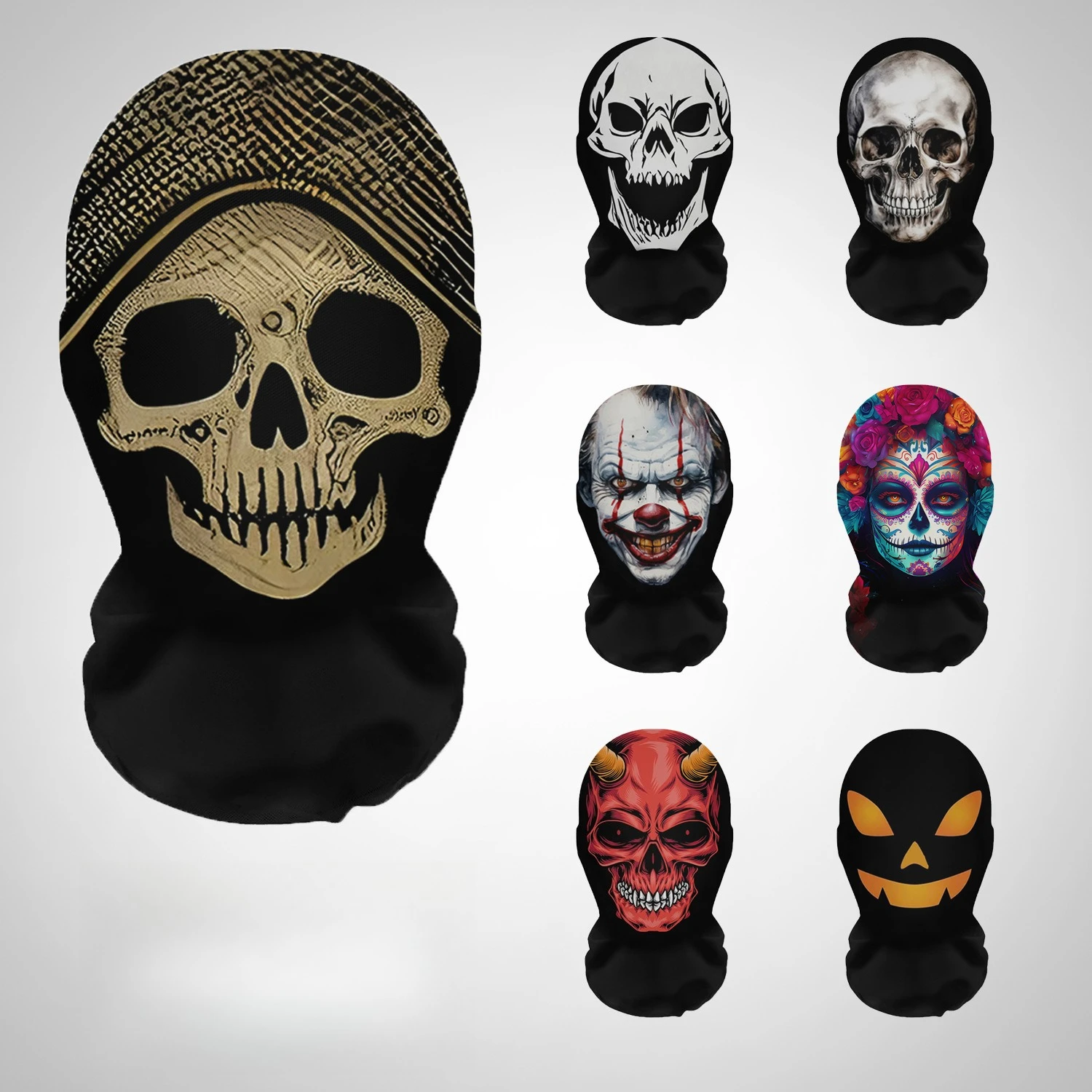Cosplay Prop Pattern - Cadılar bayramı Korku Maskeleri 3D Baskı