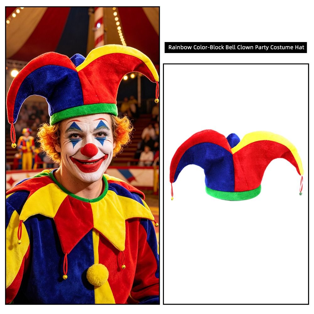Çok Renkli Palyaço Şapkası Kom - Cosplay Prop Pattern incelemesi ve fiyatı