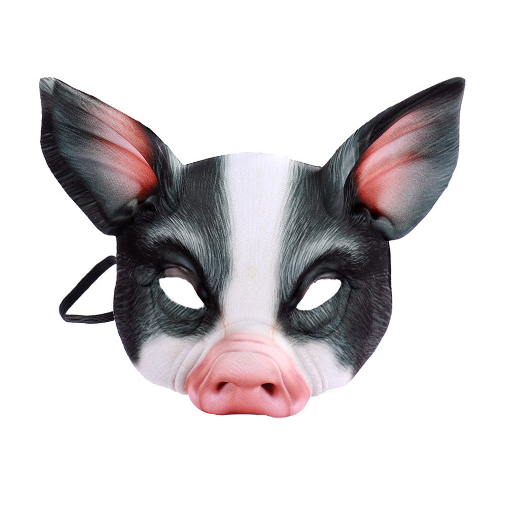 Gerçekçi Hayvan Yarım Yüz Mask - Cosplay Prop Pattern incelemesi ve fiyatı